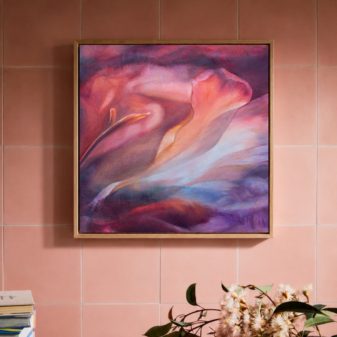 The Soft Collapse of All Seeking  | Original Oil Painting