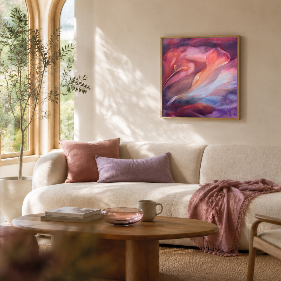The Soft Collapse of All Seeking  | Original Oil Painting