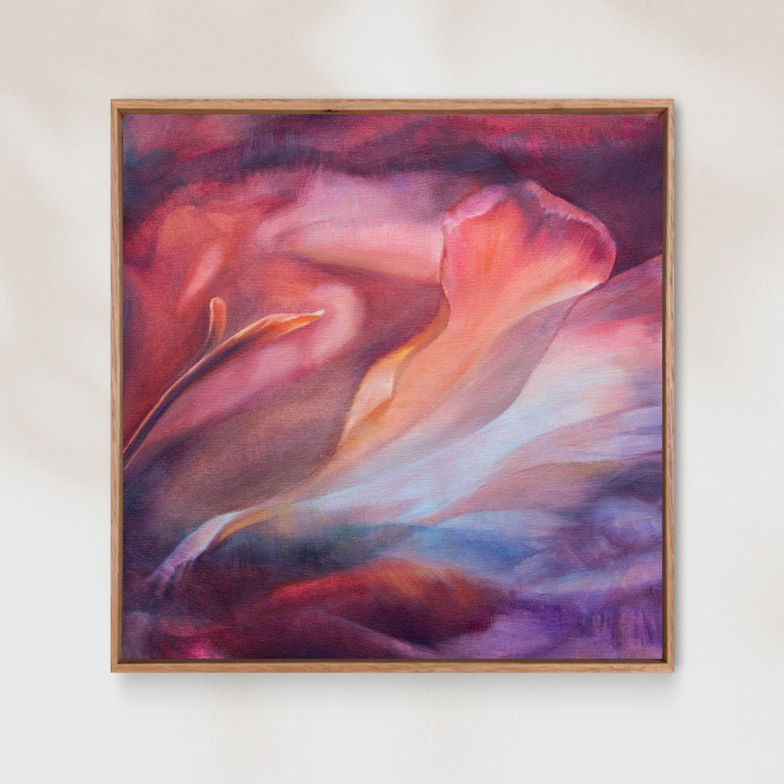 The Soft Collapse of All Seeking  | Original Oil Painting