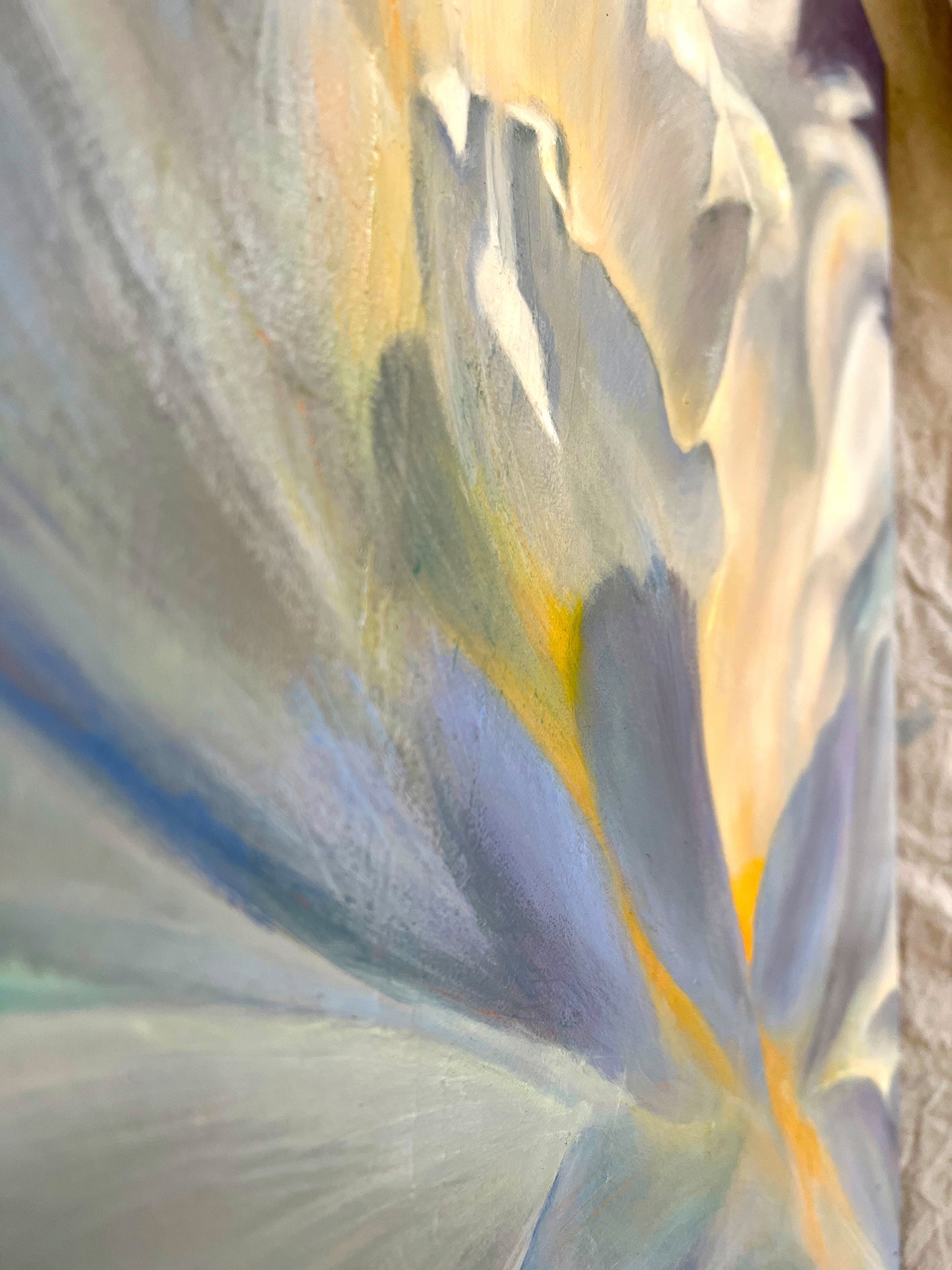 Solace in D  | Original Oil Painting - Framed