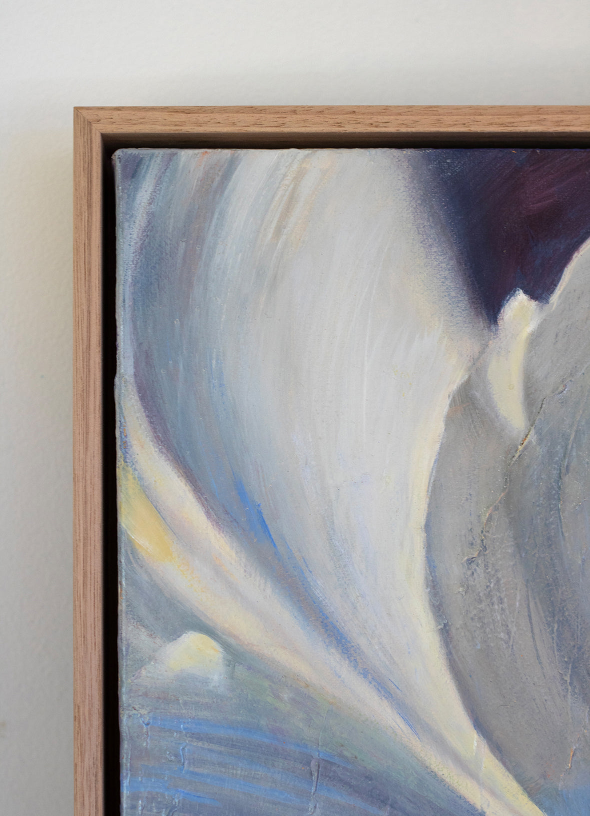 Solace in D  | Original Oil Painting - Framed