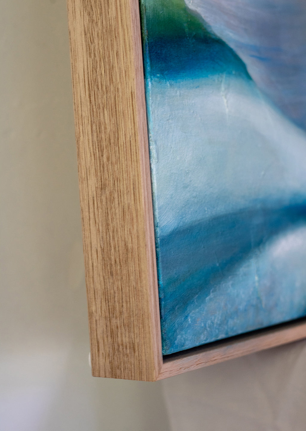 Solace in D  | Original Oil Painting - Framed