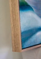 Solace in D  | Original Oil Painting - Framed