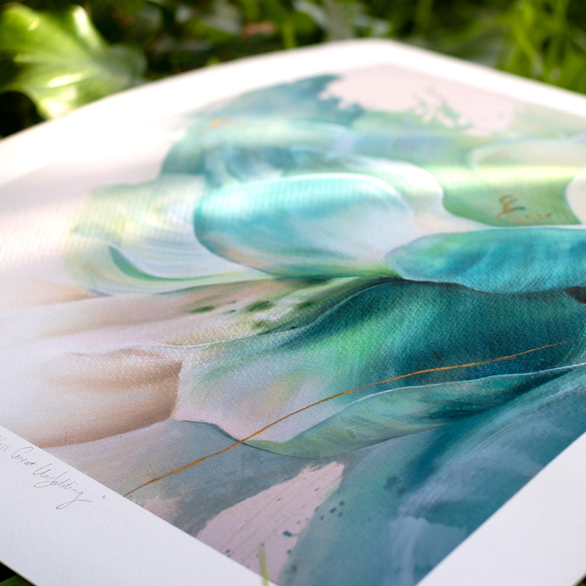 The Endless Great Unfolding - Abstract Botanical Fine Art Print