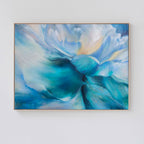 Breathless in D | Original Oil Painting on Raw Canvas
