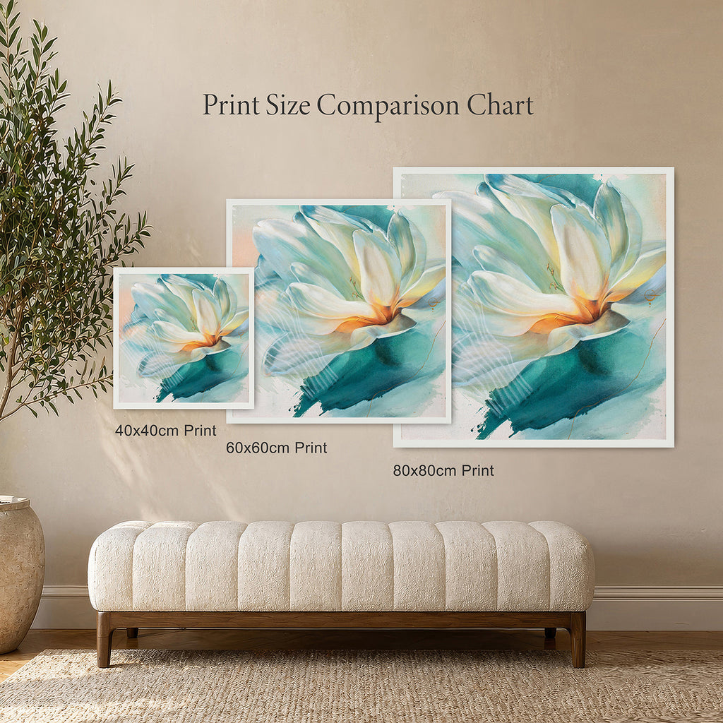 Song of Lyra - Abstract Botanical Fine Art Print